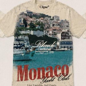 Monaco Yacht Oversized T-Shirt